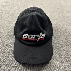 Borla Exhaust Hat Adult One Size Black Adjustable Cap Casual Men's